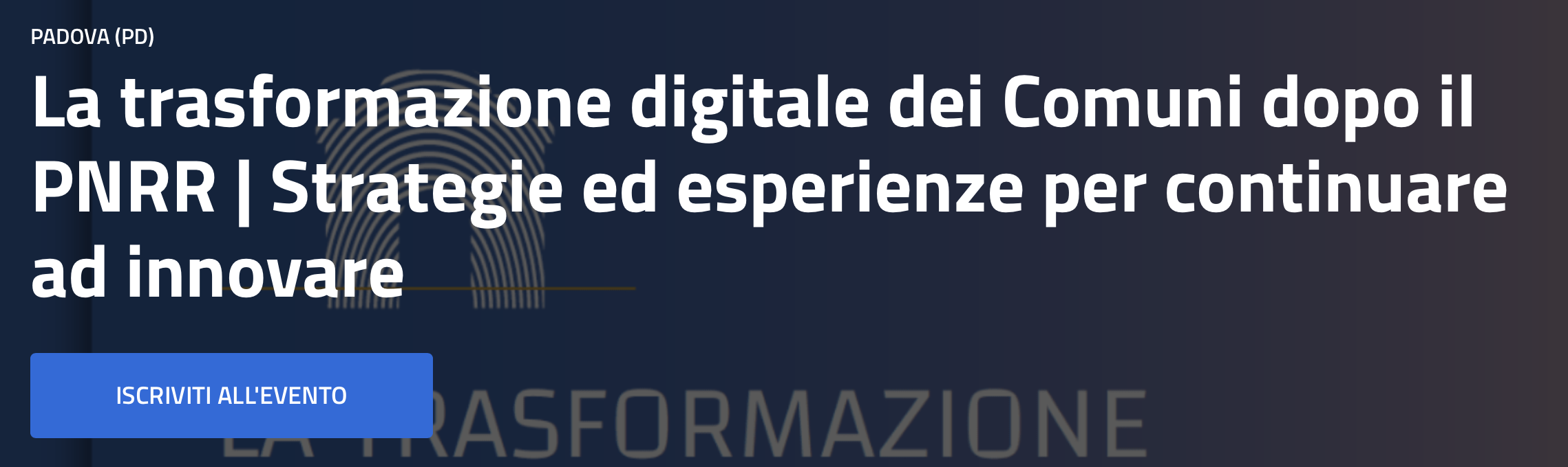 La trasformazione digitale dei Comuni dopo il PNRR | Strategie ed esperienze per continuare ad innovare